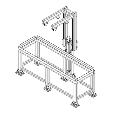 10-912-0-1250MM MODULAR SOLUTIONS LINEAR PART<BR>12MM SHAFT SUPPORT PROFILE, CUT TO THE LENGTH OF 1250 MM